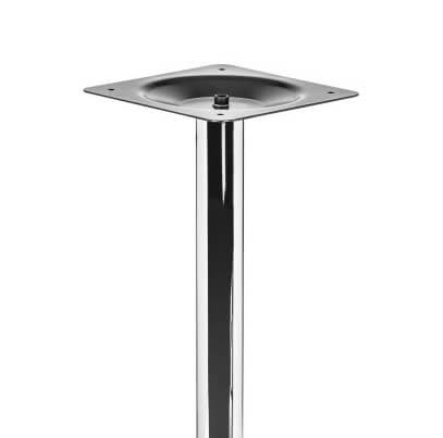 chromové nohy ke stolu